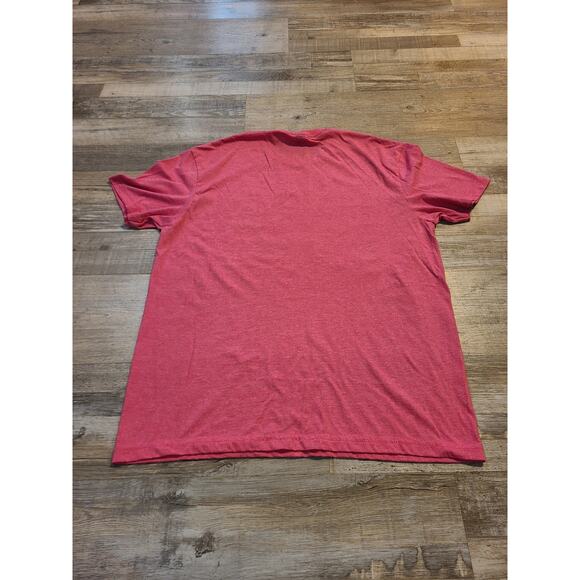 Gildan large women's pink printed tee - Picture 3 of 7